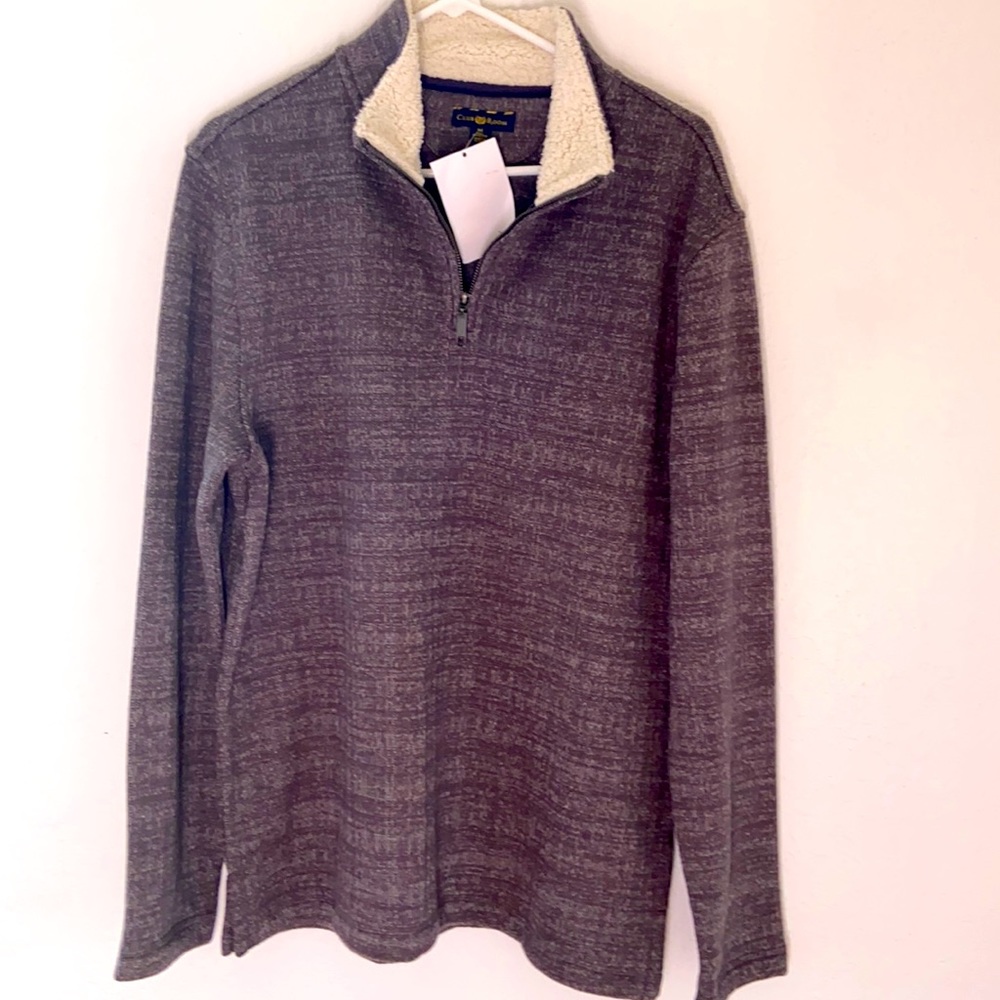 Dress sweater dark gray
